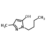 CAS#: 844693-03-4, 1-Butyl-3-methyl-1H-pyrazol-5-ol