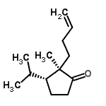 CAS#: 844697-54-7, (2R,3R)-2-(3-Buten-1-yl)-3-isopropyl-2-methylcyclopentanone