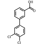 CAS#: 844878-91-7, 3',4'-Dichloro-3-biphenylcarboxylic acid