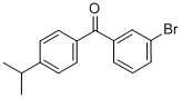 CAS#: 844879-27-2, 3-Bromo-4'-Iso-Propylbenzophenone