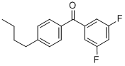CAS#: 844885-13-8, 4-n-Butyl-3',5'-Difluorobenzophenone