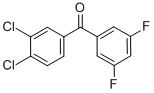 CAS#: 844885-16-1, 3,4-Dichloro-3',5'-Difluorobenzophenone