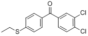 CAS#: 844885-36-5, 3,4-Dichloro-4'-(Ethylthio)Benzophenone