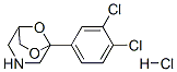 CAS#: 84509-18-2, 1-(3,4-Dichlorophenyl)-7,8-Dioxa-3-Azabicyclo[3.2.1]Octane Hydrochloride