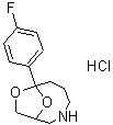 CAS#: 84509-26-2, 7-(4-Fluorophenyl)-8,10-Dioxa-3-Azabicyclo(5.2.1)Decane Hydrochloride