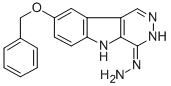 CAS#: 84576-41-0, 3,5-Dihydro-8-(Phenylmethoxy)-4H-Pyridazino(4,5-B)Indol-4-One Hydrazone