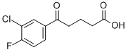 CAS 登录号：845790-41-2， 5-(3-氯-4-氟苯基)-5-氧代戊酸