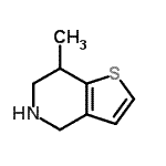 CAS#: 845829-19-8, 7-Methyl-4,5,6,7-tetrahydrothieno[3,2-c]pyridine