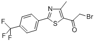 CAS#: 845885-81-6, 2-Bromo-1-[4-Methyl-2-[4-(Trifluoromethyl)Phenyl]-1,3-Thiazol-5-Yl]-1-Ethanone
