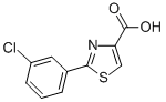 CAS#: 845885-82-7, 2-(3-Chlorophenyl)-1,3-Thiazole-4-Carboxylic Acid