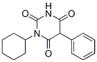 CAS 登录号:846-27-5, 1-环己基-5-苯基巴比妥酸