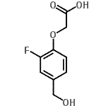 CAS#: 846046-30-8, [2-Fluoro-4-(hydroxymethyl)phenoxy]acetic acid