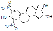 CAS#: 84605-03-8, (8S,9S,13S,14S,16R,17R)-13-Methyl-2,4-Dinitro-6,7,8,9,11,12,14,15,16,17-Decahydrocyclopenta[a]Phenanthrene-3,16,17-Triol