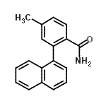 CAS#: 84647-12-1, 4-Methyl-2-(1-naphthyl)benzamide