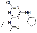 CAS#: 84712-79-8, N-[4-Chloro-6-(Cyclopentylamino)-1,3,5-Triazin-2-Yl]-N-Ethylacetamide