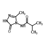 CAS#: 847203-30-9, 2-Methyl-N-(3-methyl-5-oxo-1,5-dihydro-4H-1,2,4-triazol-4-yl)propanamide