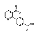 CAS#: 847446-89-3, 4-(3-Nitro-2-pyridinyl)benzoic acid