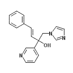 CAS#: 847670-64-8, (3E)-1-(1H-Imidazol-1-yl)-4-phenyl-2-(3-pyridinyl)-3-buten-2-ol
