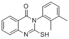 CAS 登录号：84772-24-7， 3-(2,3-二甲基-苯基)-2-巯基-3H-喹唑啉-4-酮