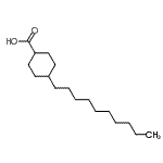 CAS#: 84782-01-4, 4-N-Decylcyclohexanecarboxylicacid