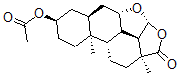 CAS 登录号:84783-21-1, 3-乙酰氧基-7,15-氧代-16-氧杂雄甾烷-17-酮