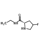 CAS#: 847866-53-9, N-Ethyl-4-fluoro-L-prolinamide
