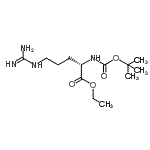 CAS 登录号：84787-81-5， 乙基N<sup>2</sup>-{[(2-甲基-2-丙基)氧基]羰基}-L-精氨酸酯