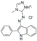 CAS#: 84788-01-2, 1,4-Dimethyl-5-[(2-Phenyl-1H-Indol-3-Yl)Azo]-1H-1,2,4-Triazolium Chloride