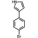 CAS#: 848006-35-9, 3-(4-Bromophenyl)-1H-pyrrole