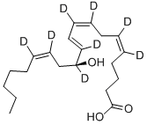CAS#: 84807-90-9, (5Z,8Z,10E,12S,14Z)-12-Hydroxy-5,8,10,14-Eicosatetraenoic-5,6,8,9,11,12,14,15-D8acid