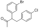 CAS#: 848310-98-5, 3-(3-Bromophenyl)-4-(4-Chlorophenyl)Butan-2-One