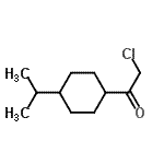 CAS 登录号：84855-74-3， 2-氯-1-(4-异丙基环己基)乙酮