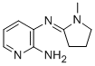 CAS 登录号：84859-10-9， 2-氨基-3-(1-甲基-2-吡咯烷基亚基)氨基吡啶