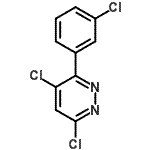 CAS#: 849021-04-1, 4,6-Dichloro-3-(3-chlorophenyl)pyridazine
