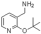 CAS 登录号：849021-22-3， 3-(氨基甲基)-2-叔丁氧基吡啶