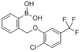 CAS 登录号：849062-11-9， B-[2-[[2-氯-5-(三氟甲基)苯氧基]甲基]苯基]-硼酸