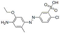 CAS#: 84912-14-1, 5-[(4-Amino-5-Ethoxy-O-Tolyl)Azo]-2-Chlorobenzenesulphonic Acid