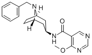 CAS 登录号:84923-00-2, 外-4-甲氧基-N-(8-(苯基甲基)-8-氮杂双环(3.2.1)辛-3-基)-5-嘧啶甲酰胺