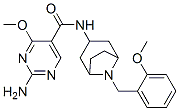 CAS#: 84923-30-8, 2-Amino-4-Methoxy-N-[8-[(2-Methoxyphenyl)Methyl]-8-Azabicyclo[3.2.1]Oct-3-Yl]Pyrimidine-5-Carboxamide
