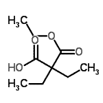 CAS#: 84930-02-9, 2-(Ethoxycarbonyl)-2-ethylbutanoic acid