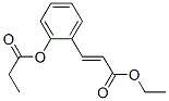 CAS#: 84930-09-6, Ethyl 3-[2-(1-Oxopropoxy)Phenyl]Acrylate