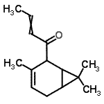 CAS#: 84930-10-9, 1-(3,7,7-Trimethylbicyclo[4.1.0]hept-3-en-2-yl)-2-buten-1-one