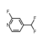 CAS 登录号：84940-51-2， 4-(二氟甲基)-2-氟吡啶