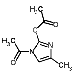 CAS#: 849454-49-5, 1-Acetyl-4-methyl-1H-imidazol-2-yl acetate
