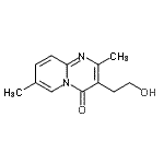 CAS#: 84946-18-9, 3-(2-Hydroxyethyl)-2,7-dimethyl-4H-pyrido[1,2-a]pyrimidin-4-one
