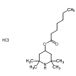 CAS#: 849461-90-1, 2,2,6,6-Tetramethyl-4-piperidinyl heptanoate hydrochloride (1:1)