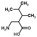 CAS#: 849500-71-6, 2-(Aminomethyl)-3,4-dimethylpentanoic acid