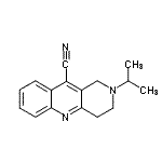 CAS#: 849587-90-2, 2-Isopropyl-1,2,3,4-tetrahydrobenzo[b][1,6]naphthyridine-10-carbonitrile