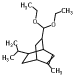 CAS#: 84963-24-6, 5-(Diethoxymethyl)-8-isopropyl-2-methylbicyclo[2.2.2]oct-2-ene