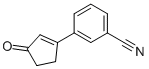 CAS 登录号：849697-79-6， 3-(3-氧代-环戊-1-烯基)-苯甲腈